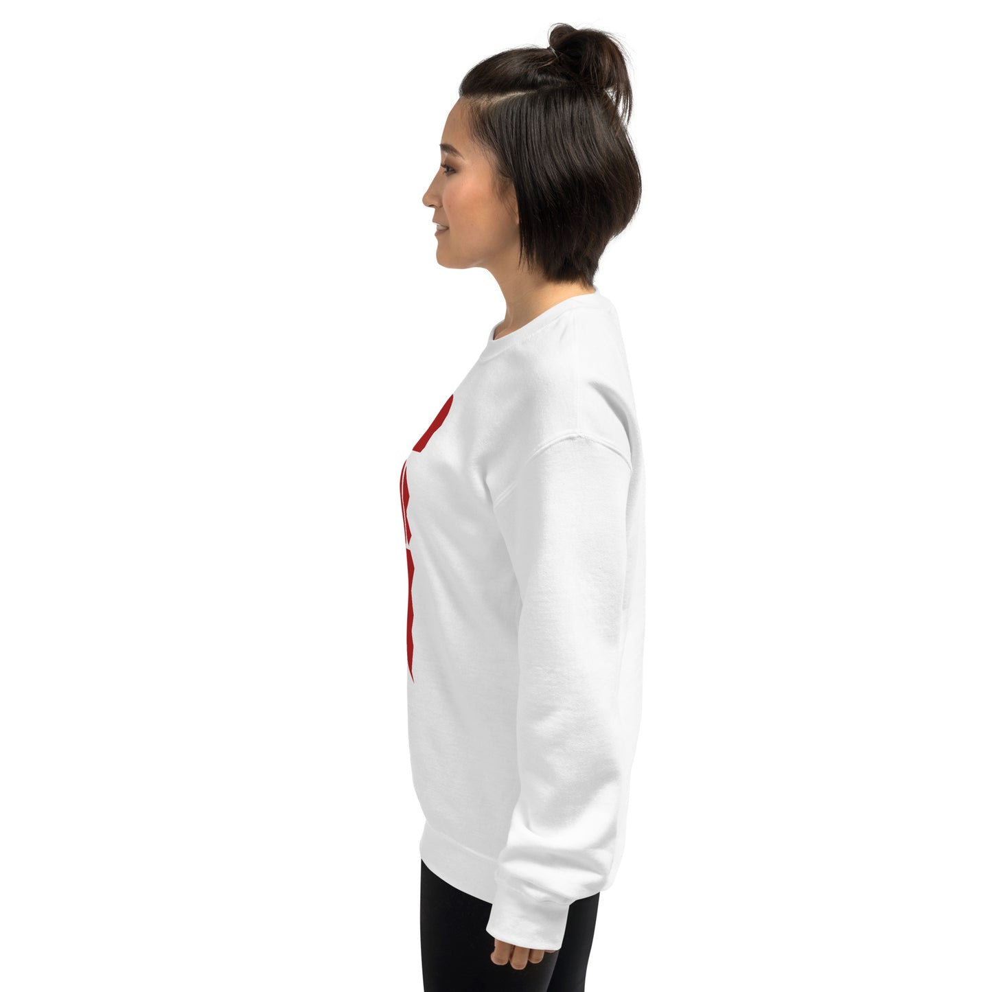 Unisex Left Side "ONE" Heart Sweatshirt